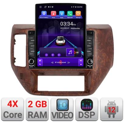 Navigatie dedicata Nissan Patrol  Android radio gps internet quad core 2+32GB ecran vertical 9.7" Kit-patrol+EDT-E708 CarStore Technology