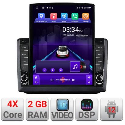 Navigatie dedicata Skoda Fabia 2 2009-2014  Android radio gps internet quad core 2+32 ecran vertical 9.7" Kit-fabia2+EDT-E708 CarStore Technology