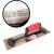 Gletiera inox, Olejnik, Super Flex, inatrita, 12x35 cm, 0.3 mm, maner soft, Rosu GartenVIP DiyLine