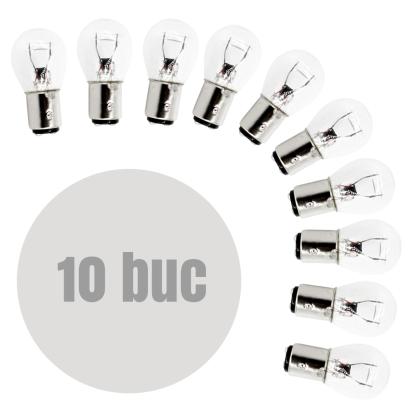 Bec auto P21/5W-  BAY15d  12V 21/5W - set de 10 - CARGUARD Best CarHome