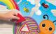 Puzzle de podea - Fluturas cu forme si culori (29 piese) PlayLearn Toys