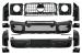 Pachet Exterior Complet Fibra de Sticla Mercedes G-Class W463 (2018-Up) B-Design Performance AutoTuning