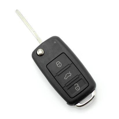 Volkswagen Touareg - Carcasă cheie tip briceag, cu 3 butoane - CARGUARD Best CarHome