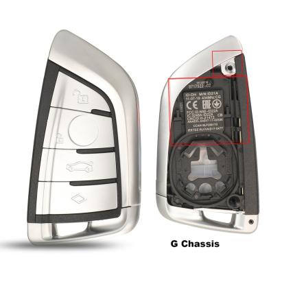 Carcasa Cheie Bmw G30, Smartkey, 4 Butoane, cu lamela AutoProtect KeyCars