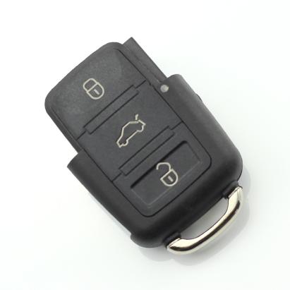 Volkswagen -  Carcasă cheie tip briceag, cu 3 butoane - CARGUARD Best CarHome