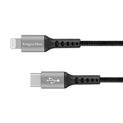 CABLU USB TIP C - LIGHTNING C94 MFI 1M KRUGER&MATZ EuroGoods Quality