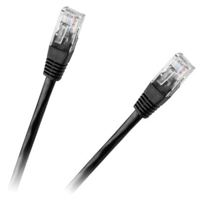 CABLU PATCHCORD UTP CAT6 0.25M NEGRU REBEL EuroGoods Quality