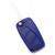 Fiat - Carcasa cheie tip briceag, 2 butoane, albastru Best CarHome