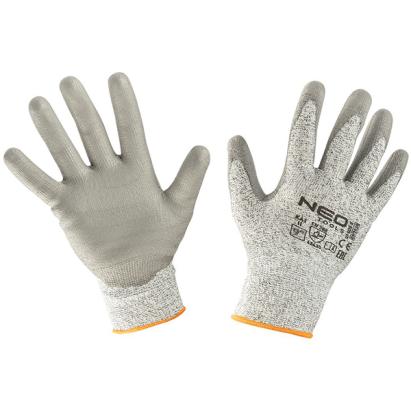 Manusile de lucru marimea 10" din poliester cu PU, 4X43D NEO TOOLS 97-609-10 HardWork ToolsRange