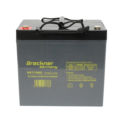 Baterie sistem solar cu gel 12V 50Ah 10HR 229x138x208mm FCG12-50 Breckner Germany  BK77065 Automotive TrustedCars