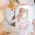 Salteluta bebelusi pentru dormit Clevamama pink 3212, testata impotriva alergenilor, certificata asthma & allergy friendly™ for Your BabyKids