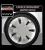 Capace roti auto Focus 4buc - Argintiu - 14'' Garage AutoRide