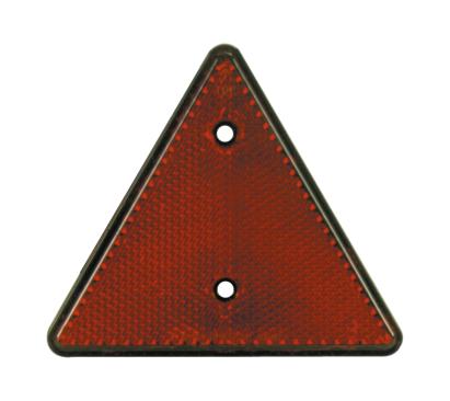Reflectorizant catadioptru triunghiular 150mm 1buc - Rosu Garage AutoRide