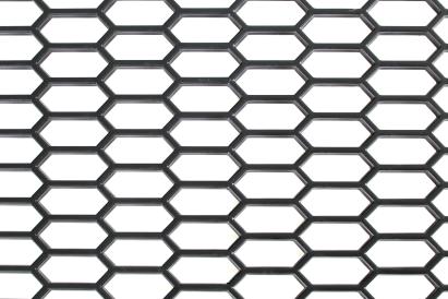 Plasa grila spoiler plastic Negru - Hexagon mare 15x35mm - 120x40cm Garage AutoRide