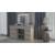 Masa de toaleta/machiaj, Artool, Vanessa, stejar, cu oglinda si LED-uri, 130x43x143 cm GartenVIP DiyLine