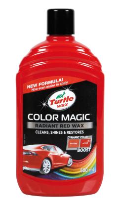 Pasta pentru lustruit caroserii Turtle wax Color Magic 500ml - Rosu Garage AutoRide