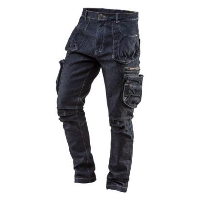 Pantaloni de lucru tip blugi cu 5 buzunare, model Denim, marimea XL/54, NEO GartenVIP DiyLine