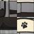 Tarc pentru animale de companie, textil, pliabil, acoperis detasabil, negru si bej, 91x91x58 cm, Springos GartenVIP DiyLine