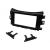 Connects2 CT23NS25 2DIN Kit Rama Nissan Navara 2014 Negru lucios CarStore Technology