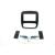 Connects2 CT23RT10 2DIN Kit Rama Renault Trafic 2014 Argintiu/Negru CarStore Technology