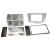 Connects2 CT23ST03L kit rama 2DIN SEAT Altea, Toledo(Gri Antracit) CarStore Technology