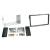 Connects2 CT23SY02 kit rama 2DIN SsangYong Rexton(Negru) CarStore Technology