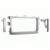 Connects2 CT23TY10 kit rama 2DIN TOYOTA Corolla(Argintiu) CarStore Technology