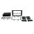 Connects2 CT24AU19 kit rama 1DIN AUDI A4 CarStore Technology
