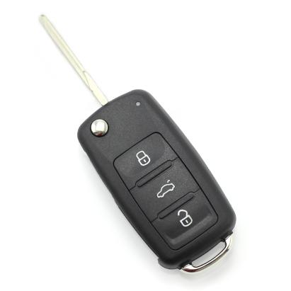 Volkswagen - Carcasă cheie tip briceag, cu 3 butoane, 2010 +  (MK6) - CARGUARD Best CarHome
