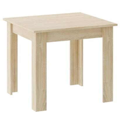 Masa pentru sufragerie/living, Artool, lemn, stejar sonoma, 80x80x75 cm GartenVIP DiyLine