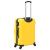 Set valize carcasă rigidă, 3 buc., galben, ABS GartenMobel Dekor