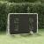 Poartă de fotbal cu plasă de antrenament, 184x61x122 cm, oțel GartenMobel Dekor