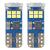 Bec de pozitie tip LED Canbus T10 W2.1x9.5 W5W, 12-24V 2.2W, 18 SMD 2016 , culoare alb , AMIO, set 2 buc AutoDrive ProParts