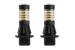 Set 2 becuri auto semnalizare LED, cu lumini de zi 2in1, AMIO, 12V, culoare alb-orange, BAU15s, Canbus AutoDrive ProParts