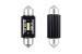 Set 2 becuri auto Amio LED UltraBright, C5W SV8.5-8, 1 SMD 1860, 3.1W, 36mm, Canbus, 12-24V, leduri alb sofit Festoon AutoDrive ProParts