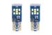 Bec de pozitie tip LED UltraBright Canbus, T10 W2.1x9.5 W5W, 12V-24V, 21 SMD 2016, culoare alb, AMIO, set 2 buc AutoDrive ProParts