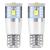 Bec de pozitie tip LED Canbus, T10 W2.1x9.5 W5W, 12V-24V, 3 SMD 2835, 2.4W, culoare alb, carcasa aluminiu, AMIO, set 2 buc AutoDrive ProParts