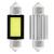 Set 2 becuri auto Amio LED, C5W SV8.5-8, 1 LED COB3, 2.4W, 36mm, Canbus, 12V, leduri alb sofit Festoon AutoDrive ProParts