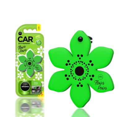 Odorizant auto pentru oglinda AROMA FLOWER POWER Fancy Green AutoDrive ProParts