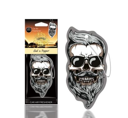 Odorizant auto pentru oglinda AROMA CAR MUERTOS Oud&Pepper Skull AutoDrive ProParts