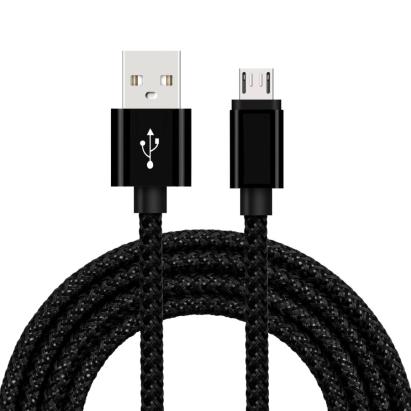 Cablu de date Usb - Micro Usb, 2M, Negru AutoProtect KeyCars