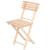 Set mobilier gradina, terasa, balcon, pliabil, lemn, 1 masa, 2 scaune, Springos GartenVIP DiyLine