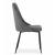Set 4 scaune stil scandinav, Artool, Imola, catifea, metal, gri, 48.5x61x93.5 cm GartenVIP DiyLine