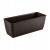 Jardiniera decorativa, Prosperplast, imitatie ratan, maro, 49.2x17.2x17.4 cm GartenVIP DiyLine