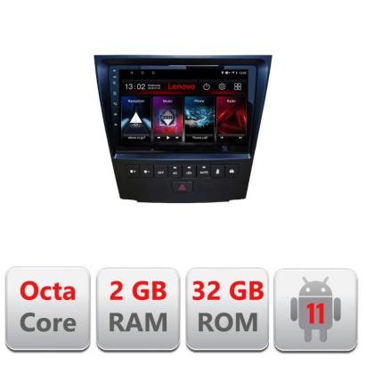 Navigatie dedicata  Lexus GS-04  2004-2011 D- GS-04 Lenovo Octa Core cu Android Radio Bluetooth Internet GPS WIFI DSP 2+32 GB 4G kit-gs-04+EDT-E509-LITE CarStore Technology