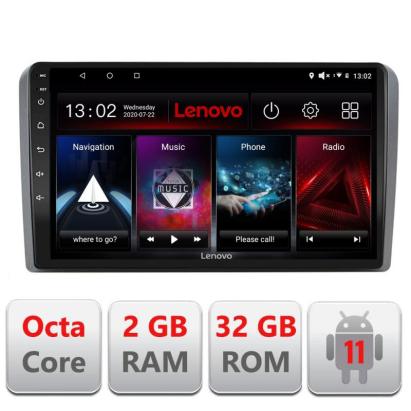 Navigatie dedicata Audi A3 8P D-049 Lenovo Octa Core cu Android Radio Bluetooth Internet GPS WIFI DSP 2+32 GB 4G KIT-049+EDT-E509-LITE CarStore Technology