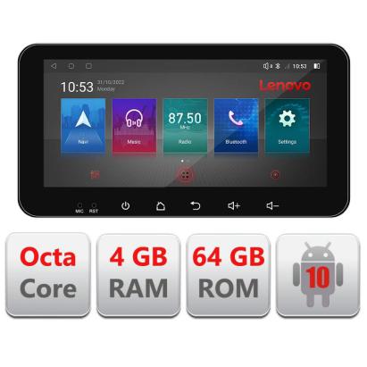 Navigatie dedicata Audi A4 B6 Quad Core I-050 4+64 Lenovo ecran 10.33"  Android Waze USB Navigatie  Internet Youtube Radio CarStore Technology