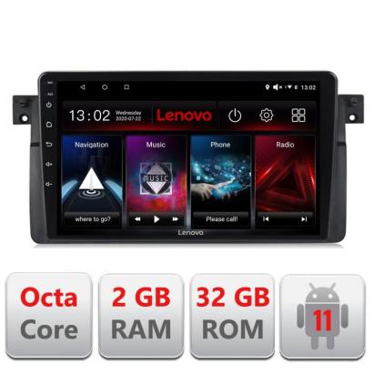 Navigatie dedicata BMW Seria 3 E46 D-052 Lenovo Octa Core cu Android Radio Bluetooth Internet GPS WIFI DSP 2+32 GB 4G KIT-052+EDT-E509-LITE CarStore Technology