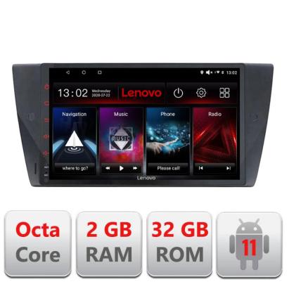 Navigatie dedicata BMW Seria 3 E90 D-095 Lenovo Octa Core cu Android Radio Bluetooth Internet GPS WIFI DSP 2+32 GB 4G KIT-095+EDT-E509-LITE CarStore Technology