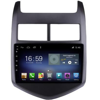 Navigatie dedicata Chevrolet Aveo 2010-2013 F-aveo10 Octa Core cu Android Radio Bluetooth Internet GPS WIFI DSP 8+128GB 4G CarStore Technology